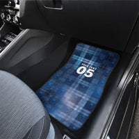 Custom Scotland Football Car Mats Ice Hole Celtic Thistle Tartan Flower Patterns