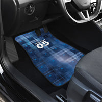 Custom Scotland Football Car Mats Ice Hole Celtic Thistle Tartan Flower Patterns