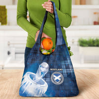Scotland Football Grocery Bag Ice Hole Celtic Thistle Tartan Flower Patterns