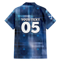 Custom Scotland Football Hawaiian Shirt Ice Hole Celtic Thistle Tartan Flower Patterns