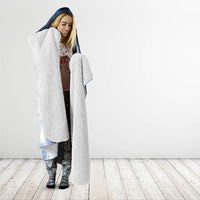 Scotland Football Hooded Blanket Ice Hole Celtic Thistle Tartan Flower Patterns