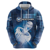 Custom Scotland Football Hoodie Ice Hole Celtic Thistle Tartan Flower Patterns