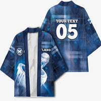 Custom Scotland Football Kimono Ice Hole Celtic Thistle Tartan Flower Patterns