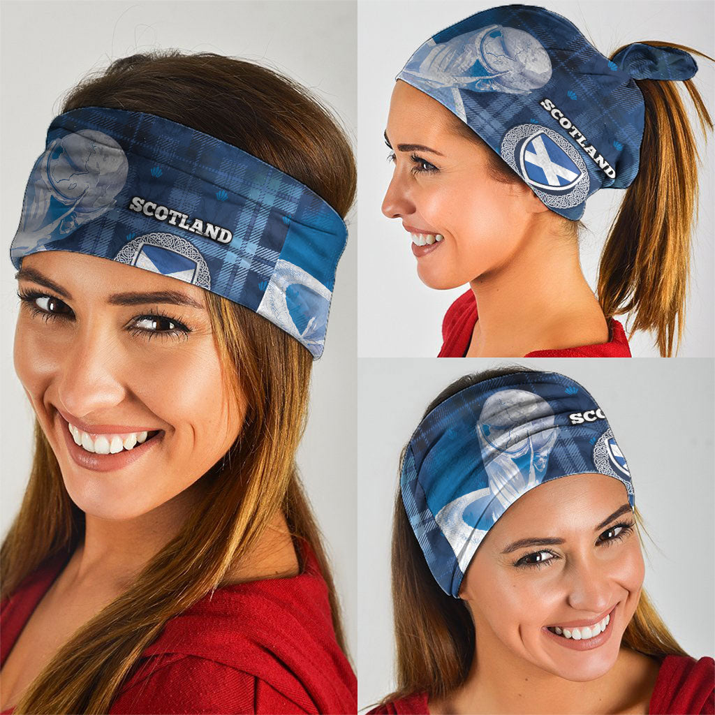 Scotland Football Neck Gaiter Ice Hole Celtic Thistle Tartan Flower Patterns