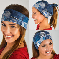 Scotland Football Neck Gaiter Ice Hole Celtic Thistle Tartan Flower Patterns