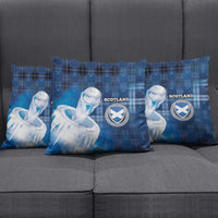 Scotland Football Pillow Cover Ice Hole Celtic Thistle Tartan Flower Patterns
