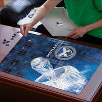 Scotland Football Puzzle Ice Hole Celtic Thistle Tartan Flower Patterns