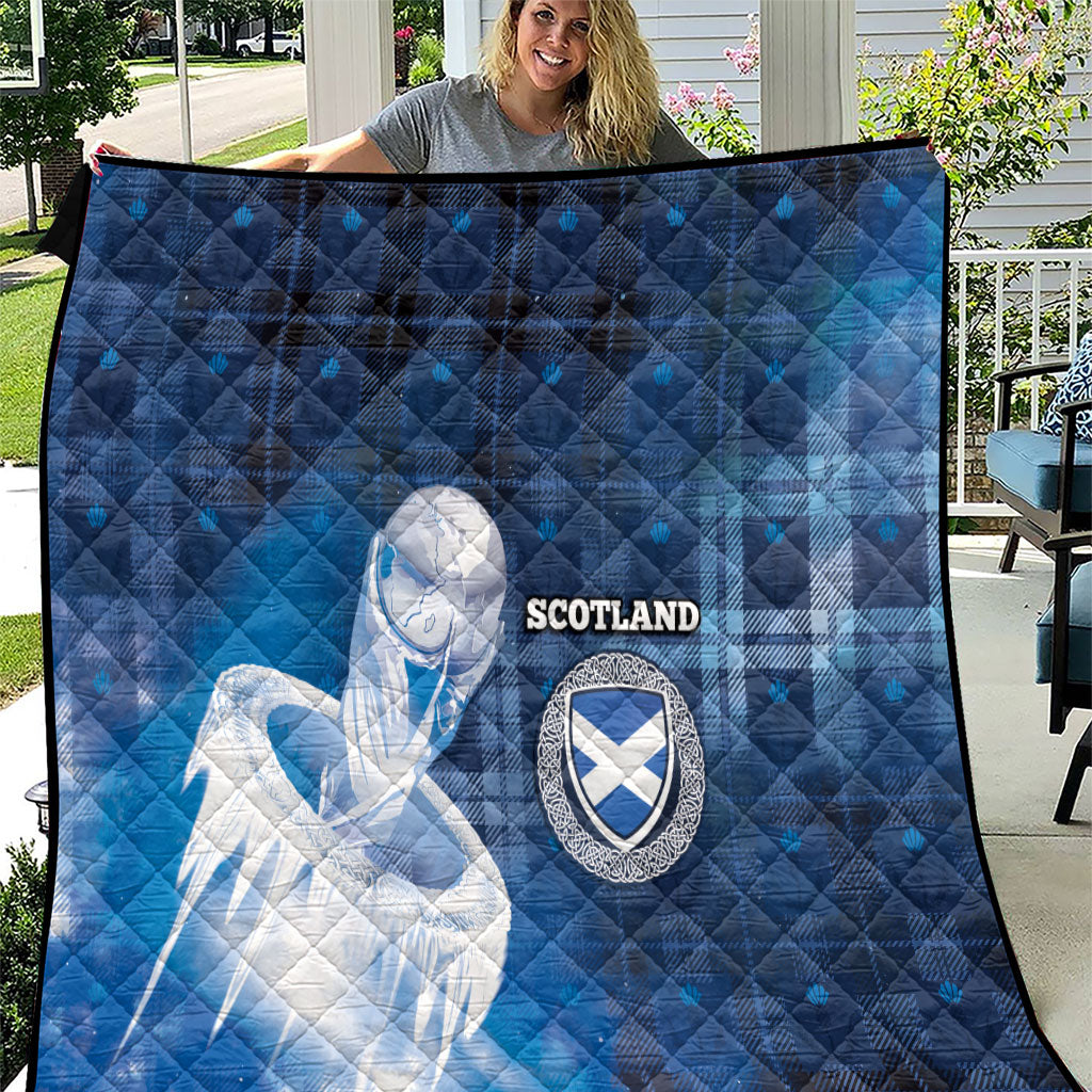 Scotland Football Quilt Ice Hole Celtic Thistle Tartan Flower Patterns