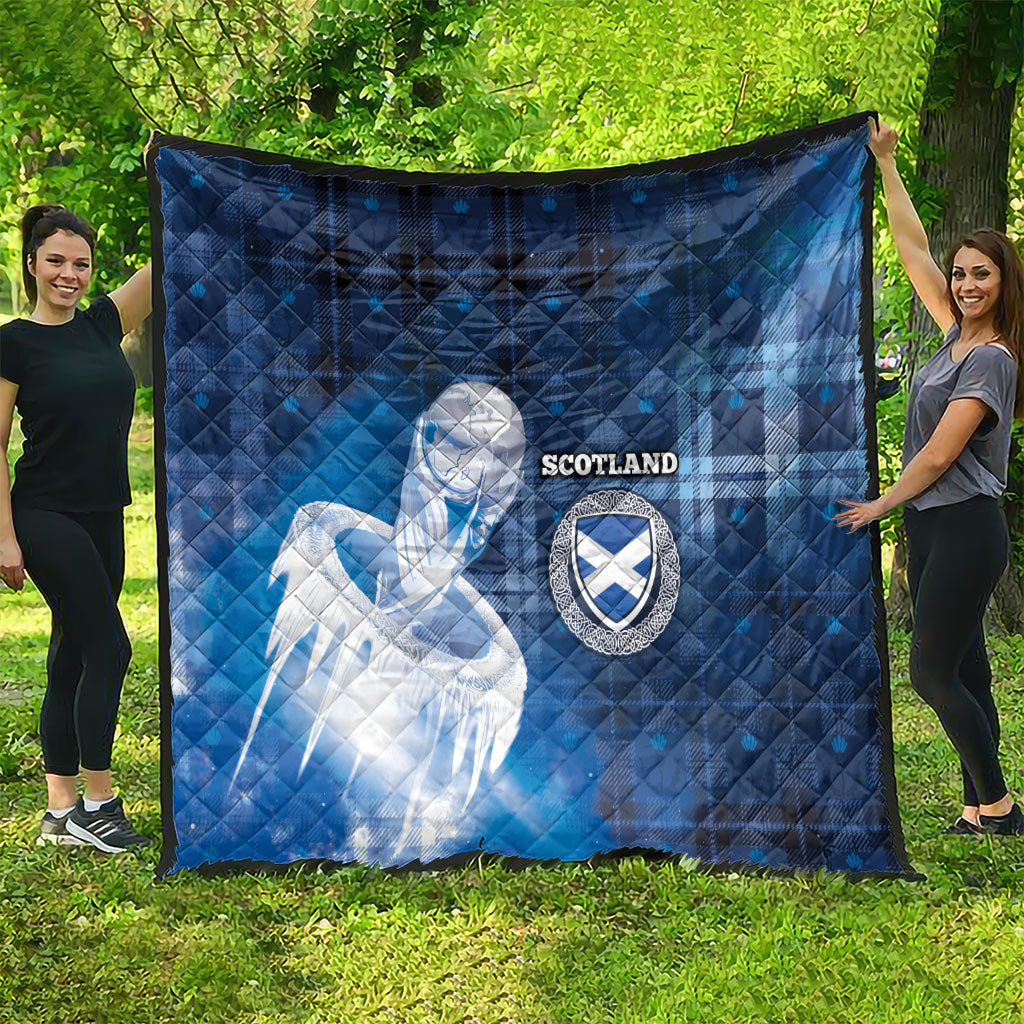 Scotland Football Quilt Ice Hole Celtic Thistle Tartan Flower Patterns