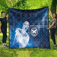 Scotland Football Quilt Ice Hole Celtic Thistle Tartan Flower Patterns