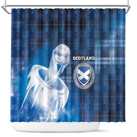 Scotland Football Shower Curtain Ice Hole Celtic Thistle Tartan Flower Patterns