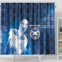 Scotland Football Shower Curtain Ice Hole Celtic Thistle Tartan Flower Patterns
