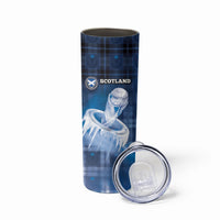 Custom Scotland Football Skinny Tumbler Ice Hole Celtic Thistle Tartan Flower Patterns
