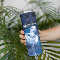 Custom Scotland Football Skinny Tumbler Ice Hole Celtic Thistle Tartan Flower Patterns