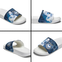 Scotland Football Slide Sandals Ice Hole Celtic Thistle Tartan Flower Patterns