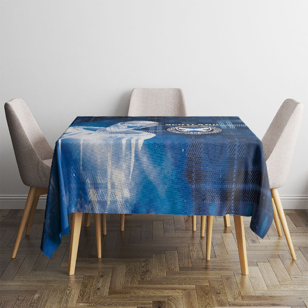 Scotland Football Tablecloth Ice Hole Celtic Thistle Tartan Flower Patterns