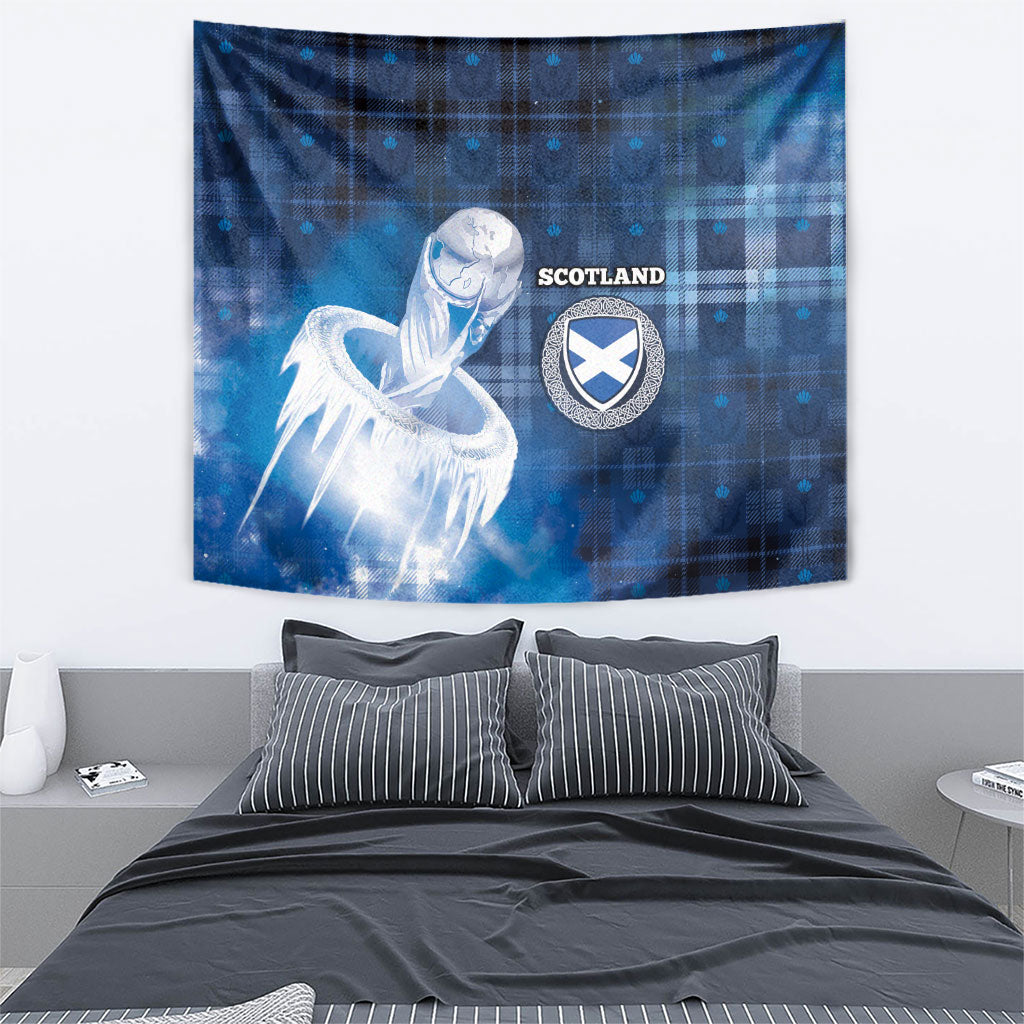 Scotland Football Tapestry Ice Hole Celtic Thistle Tartan Flower Patterns