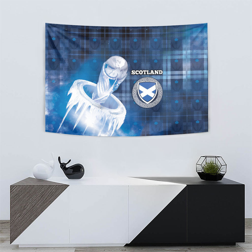 Scotland Football Tapestry Ice Hole Celtic Thistle Tartan Flower Patterns