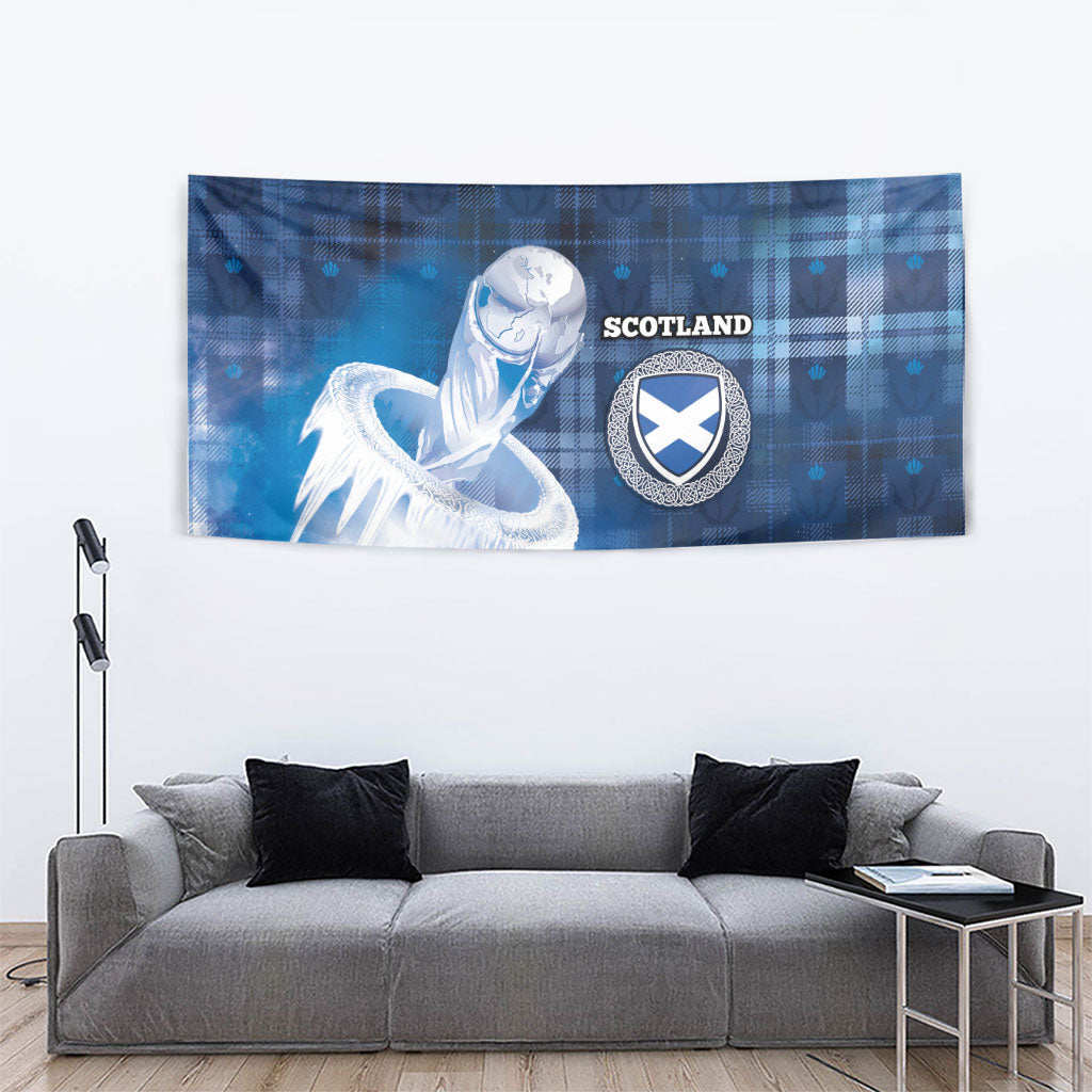 Scotland Football Tapestry Ice Hole Celtic Thistle Tartan Flower Patterns