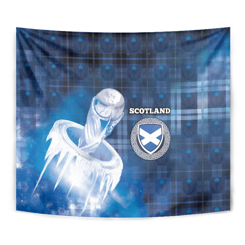 Scotland Football Tapestry Ice Hole Celtic Thistle Tartan Flower Patterns