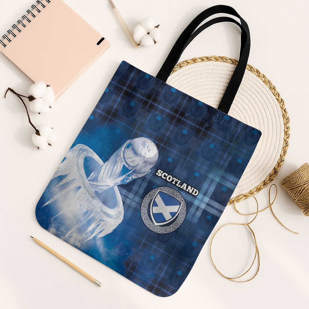 Scotland Football Tote Bag Ice Hole Celtic Thistle Tartan Flower Patterns