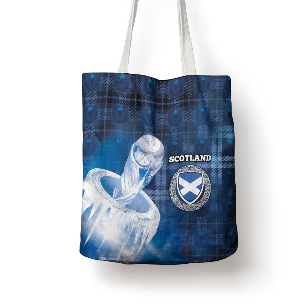Scotland Football Tote Bag Ice Hole Celtic Thistle Tartan Flower Patterns