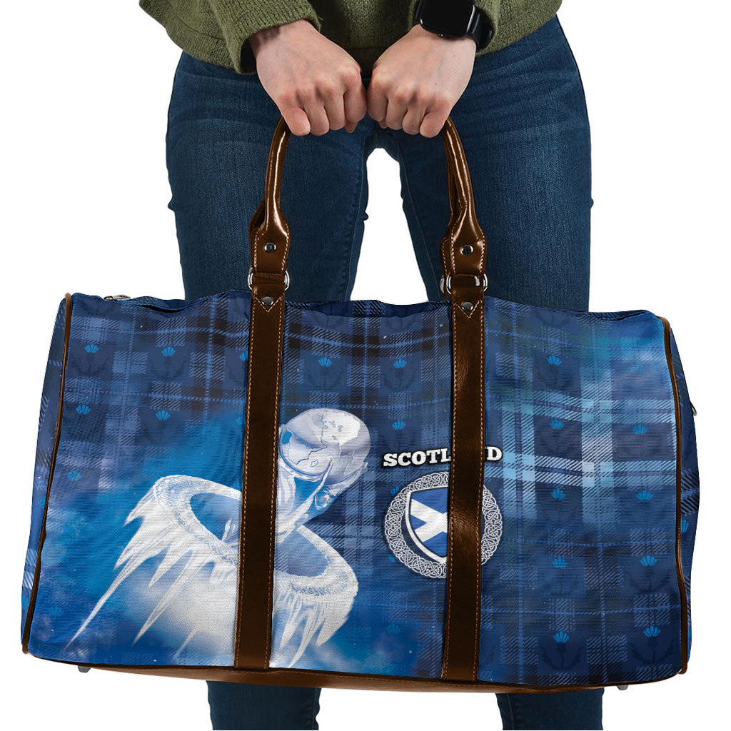 Scotland Football Travel Bag Ice Hole Celtic Thistle Tartan Flower Patterns