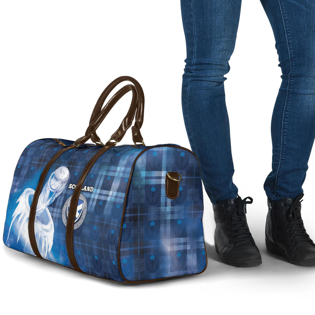 Scotland Football Travel Bag Ice Hole Celtic Thistle Tartan Flower Patterns