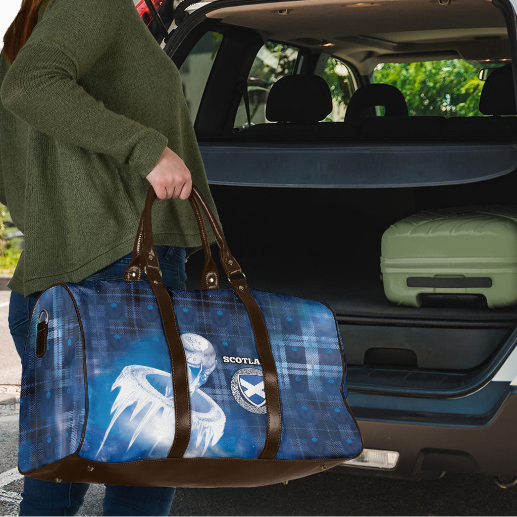 Scotland Football Travel Bag Ice Hole Celtic Thistle Tartan Flower Patterns