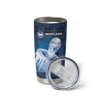 Custom Scotland Football Tumbler Cup Ice Hole Celtic Thistle Tartan Flower Patterns