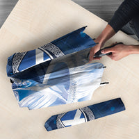 Scotland Football Umbrella Ice Hole Celtic Thistle Tartan Flower Patterns