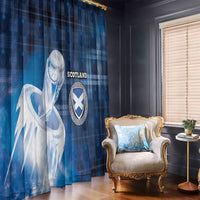 Scotland Football Window Curtain Ice Hole Celtic Thistle Tartan Flower Patterns
