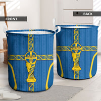 Sweden Football Laundry Basket Three Crowns Golden DNA Trophy