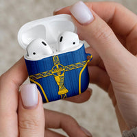 Sweden Football AirPods Case Three Crowns Golden DNA Trophy