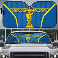 Sweden Football Auto Sun Shade Three Crowns Golden DNA Trophy