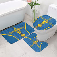 Sweden Football Bathroom Set Three Crowns Golden DNA Trophy