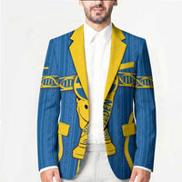 Custom Sweden Football Blazer Three Crowns Golden DNA Trophy