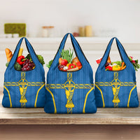 Sweden Football Grocery Bag Three Crowns Golden DNA Trophy