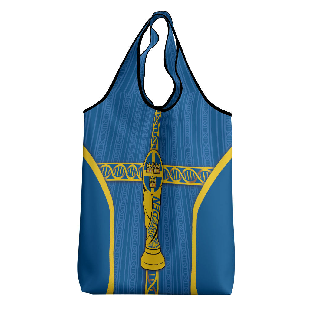 Sweden Football Grocery Bag Three Crowns Golden DNA Trophy
