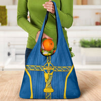 Sweden Football Grocery Bag Three Crowns Golden DNA Trophy