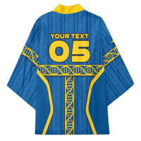 Custom Sweden Football Kimono Three Crowns Golden DNA Trophy