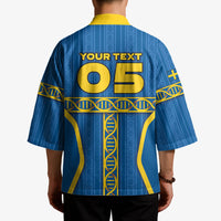 Custom Sweden Football Kimono Three Crowns Golden DNA Trophy
