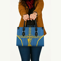 Sweden Football Leather Bag Three Crowns Golden DNA Trophy
