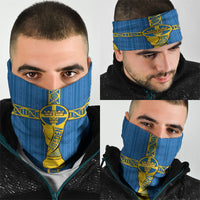 Sweden Football Neck Gaiter Three Crowns Golden DNA Trophy
