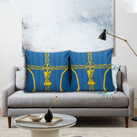 Sweden Football Pillow Cover Three Crowns Golden DNA Trophy