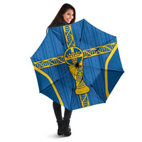 Sweden Football Umbrella Three Crowns Golden DNA Trophy