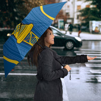 Sweden Football Umbrella Three Crowns Golden DNA Trophy