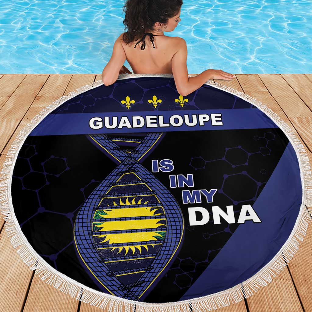 Guadeloupe Is In My DNA Beach Blanket - Wonder Print Shop
