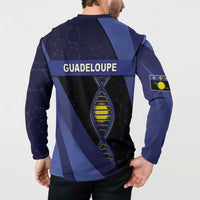Guadeloupe Is In My DNA Button Sweatshirt - Wonder Print Shop