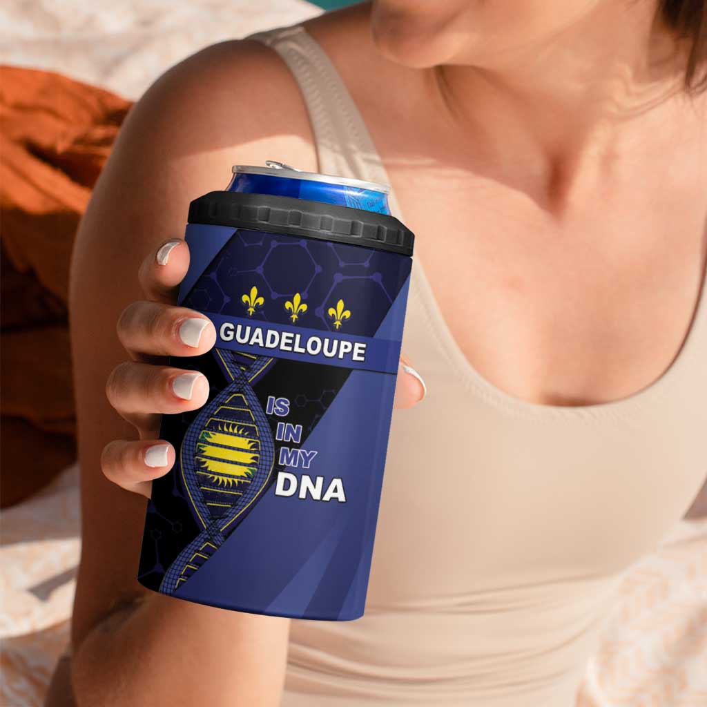 Guadeloupe Is In My DNA 4 in 1 Can Cooler Tumbler - Wonder Print Shop